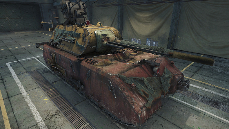 [WoT] 3D styl „Landkreuzer“ pro tank Maus