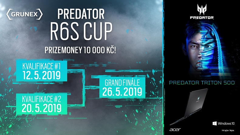 Je čas na Predator Rainbow Six Siege Cup!