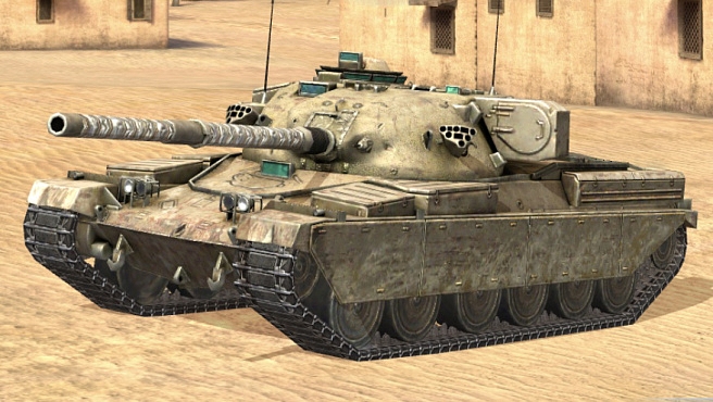 [WoT Blitz] Testování tanku Chieftain Mk. 6