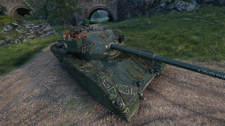 [WoT] 3D styl „Čtyřlístek“ pro FV4202