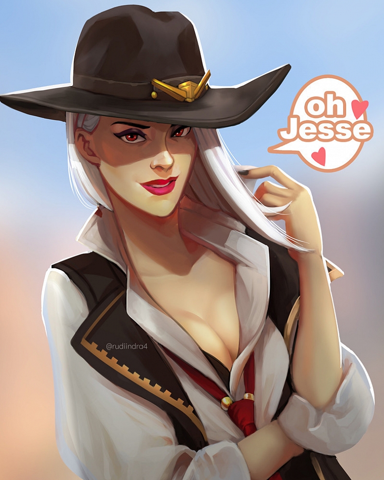 [Návrhy do her] Ashe z Overwatch