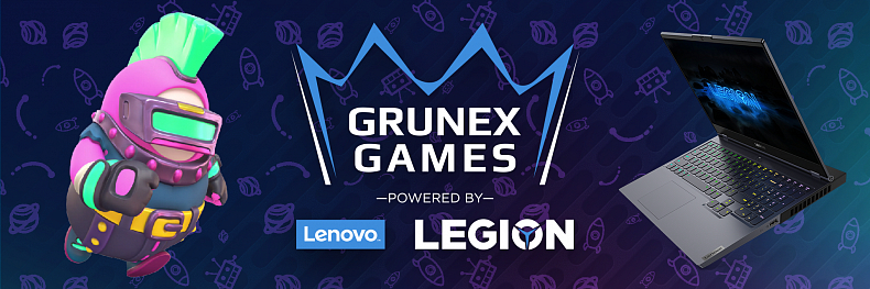 Grunex Games powered by Lenovo Legion ve Fall Guys jsou tady!