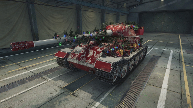 [WoT] 3D styl „Panzer Claus“ pro tank Pz.Kpfw. VII