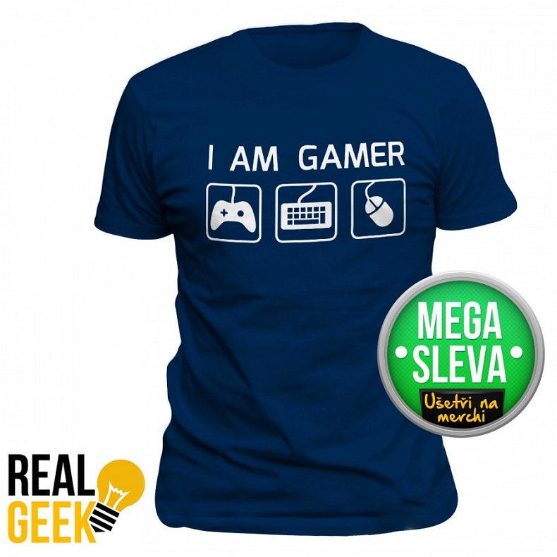 Kup si Grunex "I AM GAMER" tričko za speciální cenu!