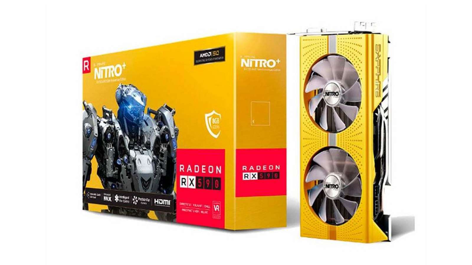 Sapphire připravilo pro 50. výročí AMD speciální edici RX 590