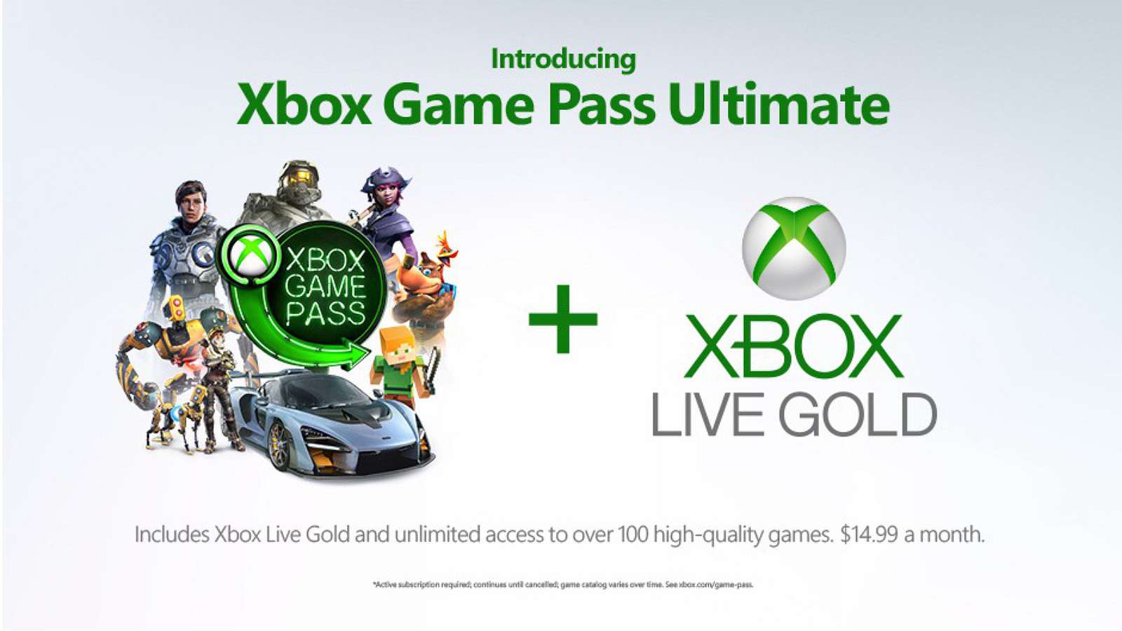 Kombinované předplatné Xbox Game Pass Ultimate je nyní oficiální