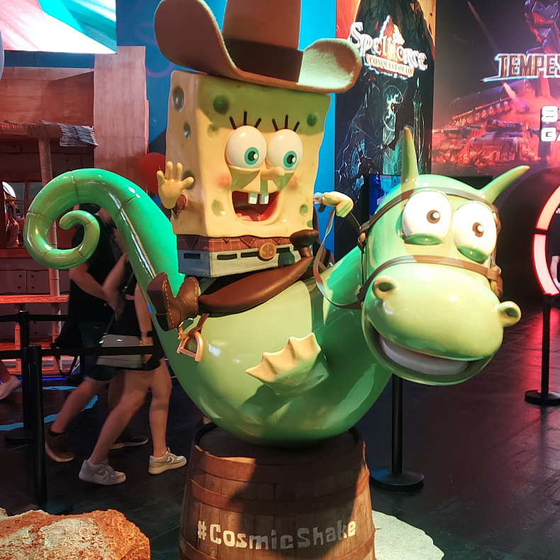 [Gamescom] THQ Nordic nám předvedli novinku SpongeBob SquarePants: The Cosmic Shake