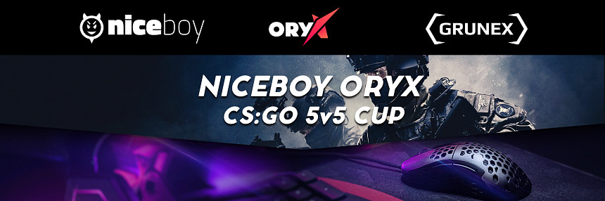 Niceboy ORYX | CS:GO 5v5 Cup | Kvalifikace #2