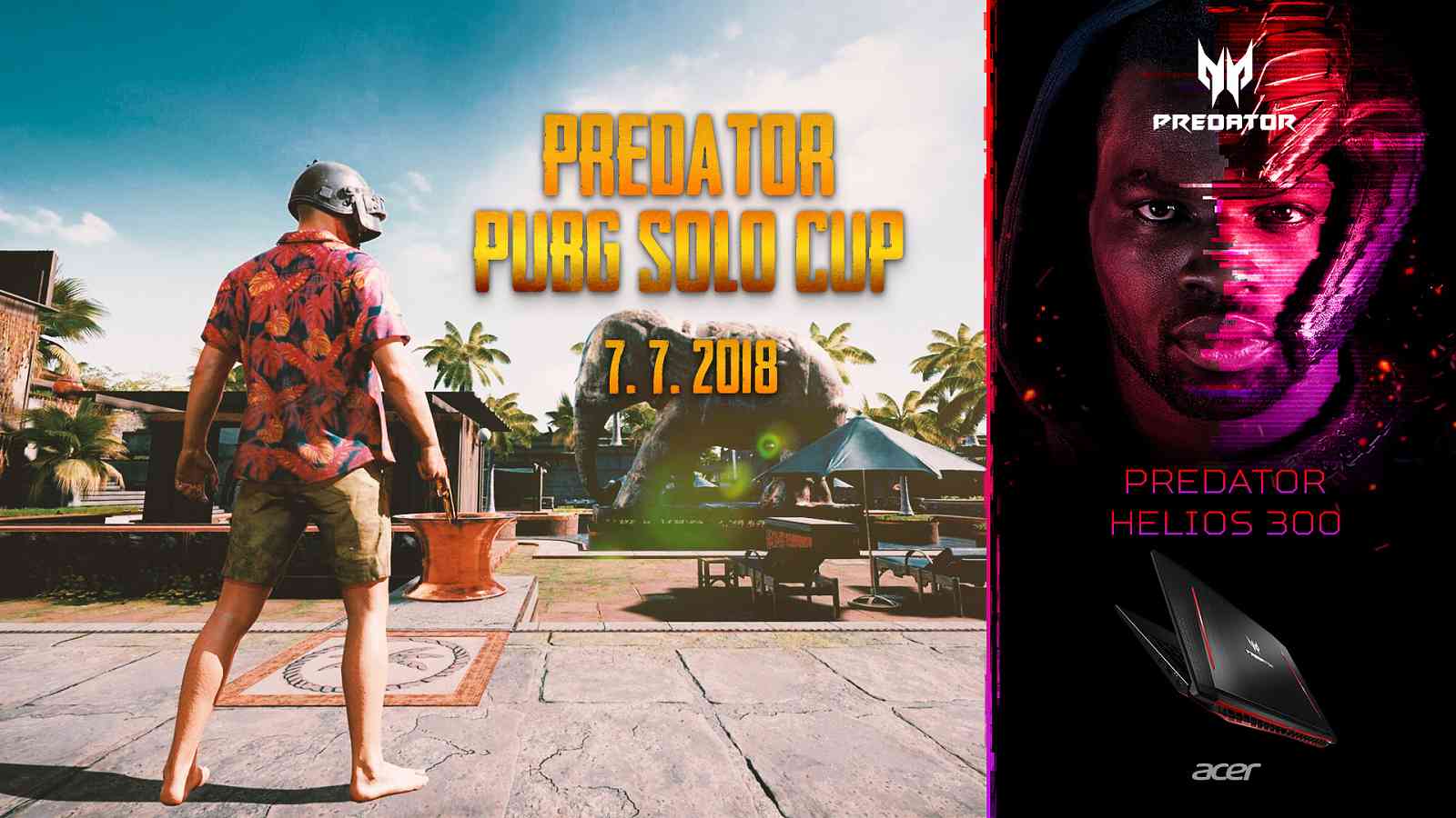 Sobotní Predator PUBG Solo Cup bude na mapě  Sanhok