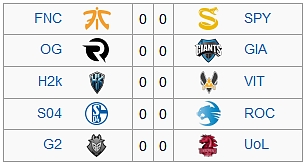 EU LCS Summer 2016 - Shrnutí 7. týdne