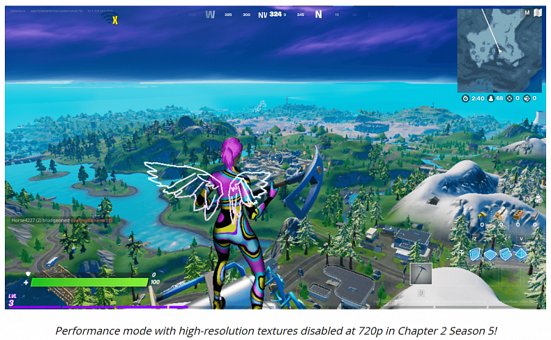 Fortnite se zaměřilo na slabší PC a konečně 120 fps na konzolích