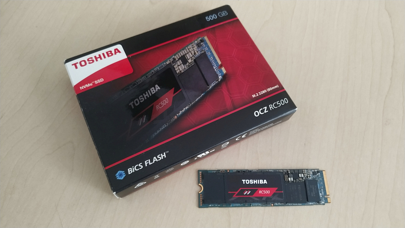 Recenze: SSD Toshiba RC 500 - základní úložiště do m.2 slotu