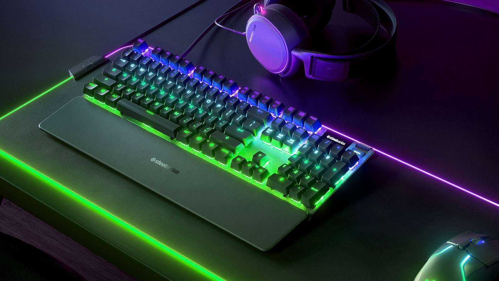 SteelSeries uvádí propracované mechanické klávesnice a nastavitelnými spínači