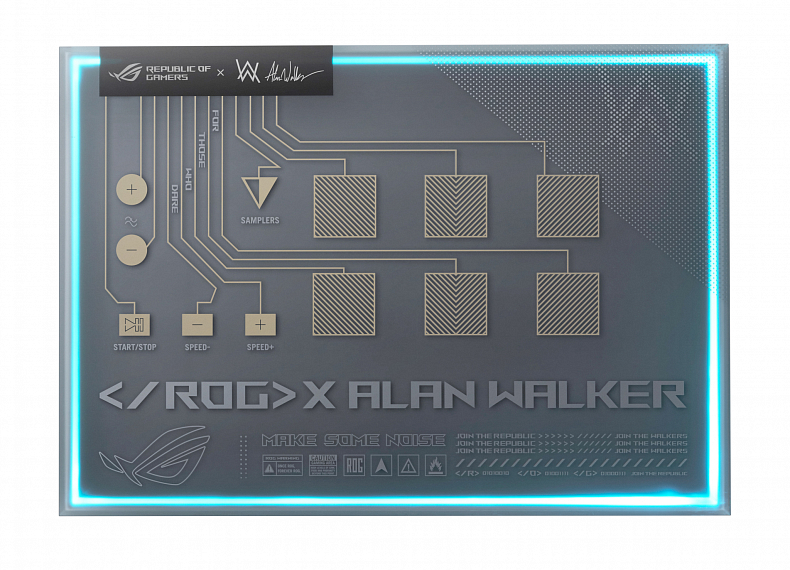 Asus představuje notebook ROG Zephyrus G14 ve speciální edici s Alanem Walkerem