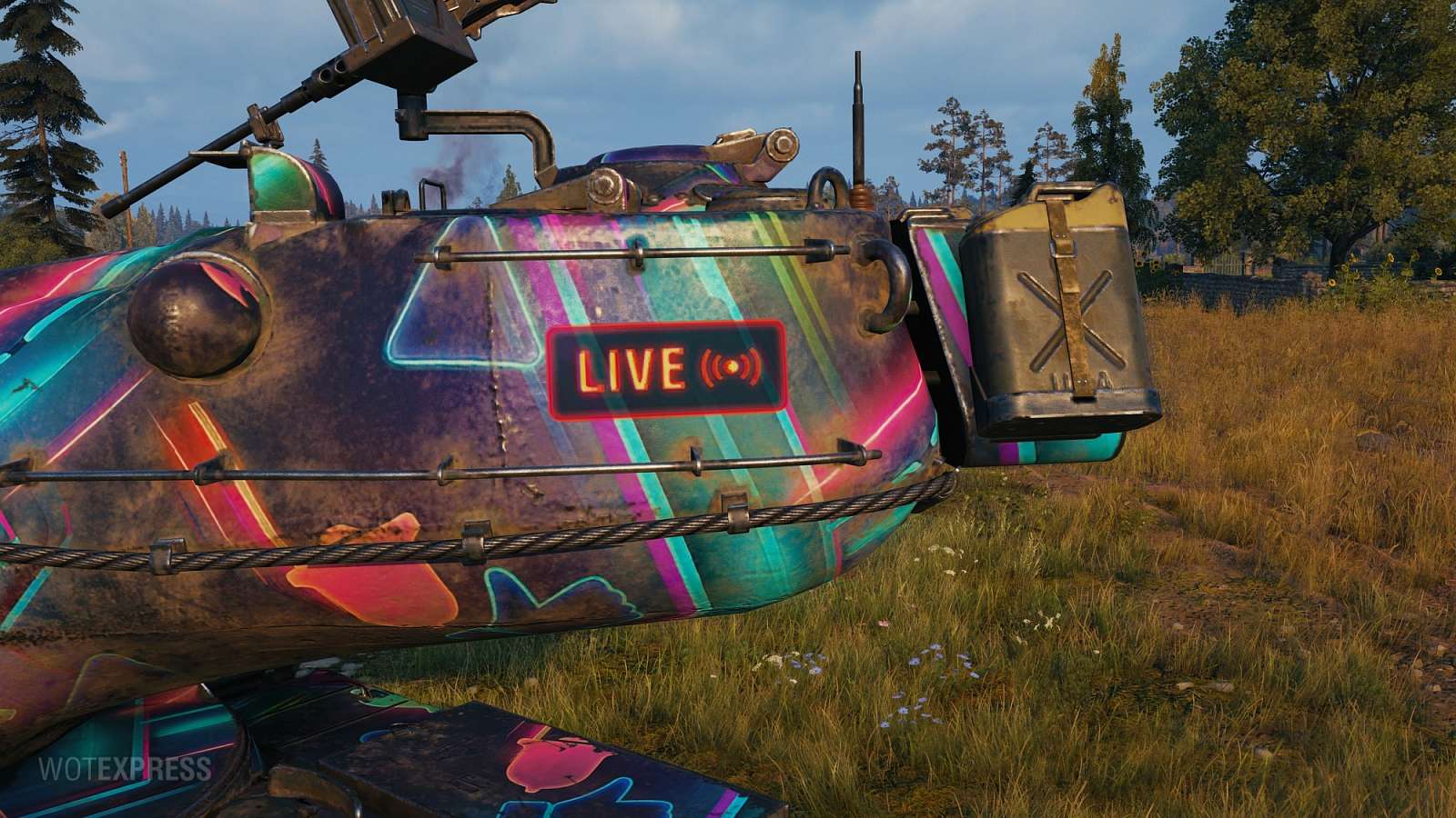 [WoT] 2D styl "Colors of Victory" ve World of Tanks