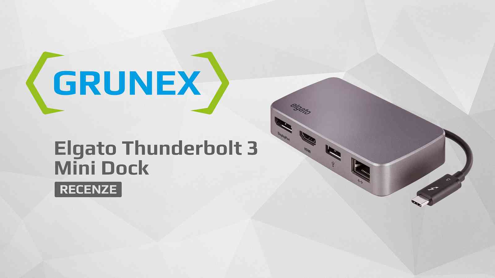 Recenze: Elgato Thunderbolt 3 Mini Dock - most mezi minulostí a budoucností