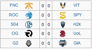 EU LCS Summer 2016 - Shrnutí 5. týdne