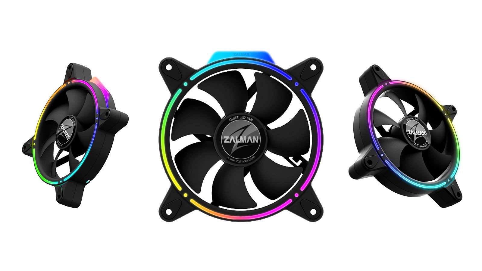 Nový ventilátor od Zalman nabízí oboustranné RGB podsvícení