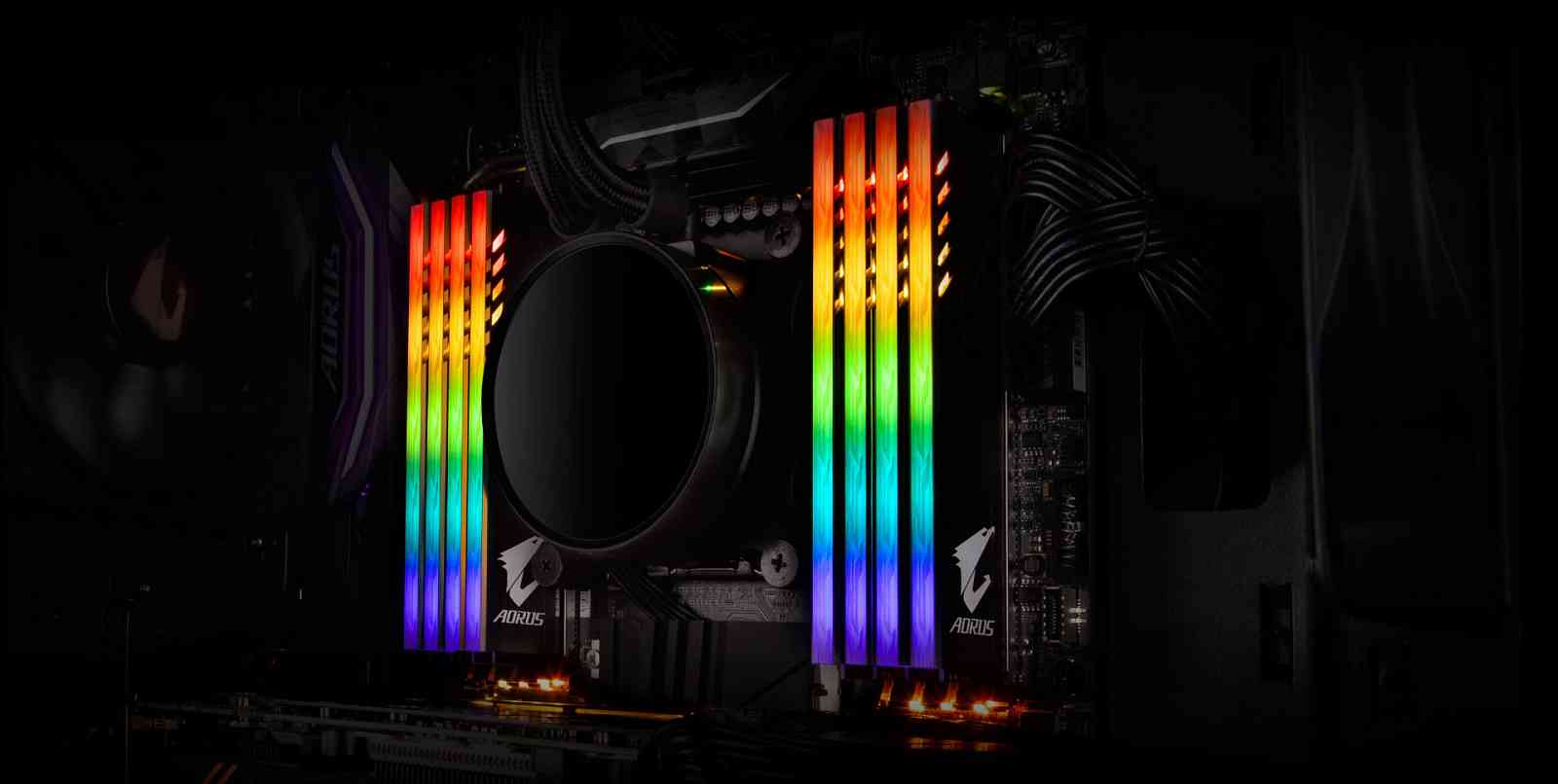 Gigabyte přišel s 16GB RGB RAM kitem s dvěma "falešnými" RAM moduly