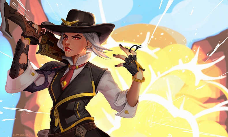 [Návrhy do her] Ashe z Overwatch