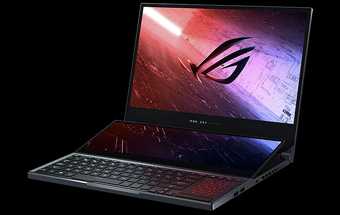 Asus se dvěma displeji a nový Razer Blade