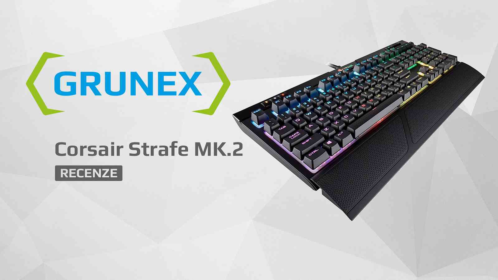 Recenze: Corsair Strafe MK.2 - tichá a top mechanika