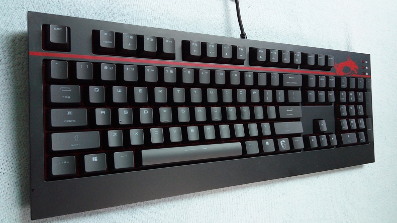 Recenze: MSI Gaming Keyboard GK-701 - rudý drak