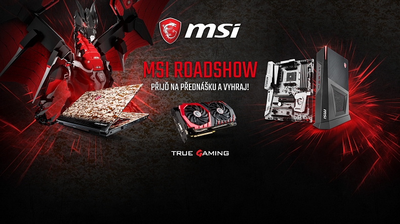 Blesková soutěž s MSI Roadshow o náhodný Steam klíč