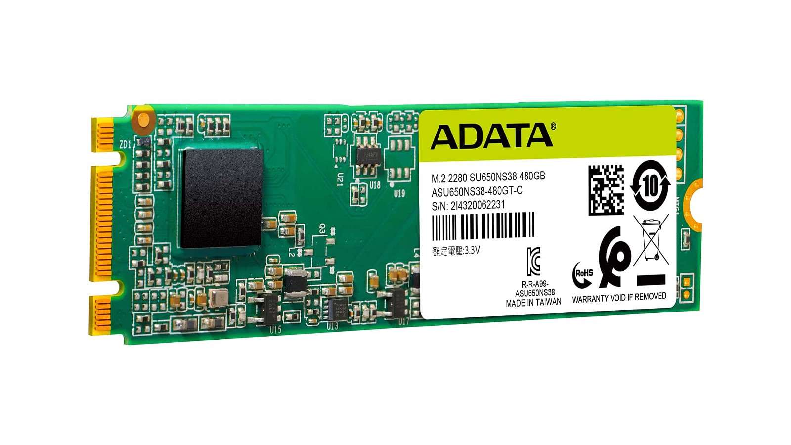 Adata uvádí M.2 SSD s důrazem na příznivou cenovku