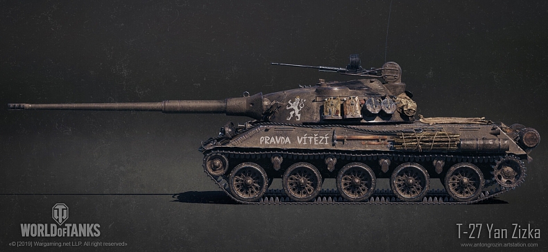 [WoT] Škoda T 27 v kabátu Jana Žižky