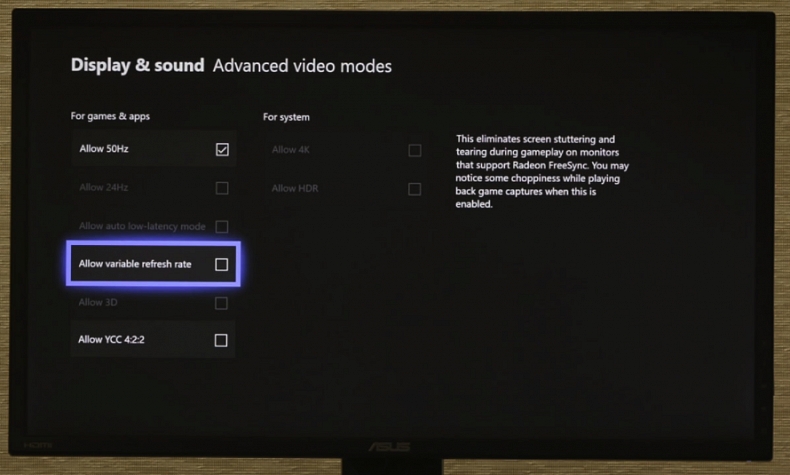 Xbox One bude podporovat AMD FreeSync