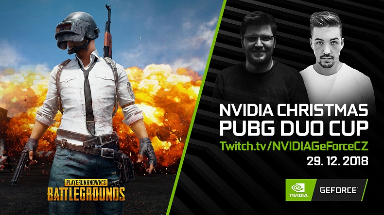 Oslav Vánoce na NVIDIA Christmas PUBG Duo Cupu