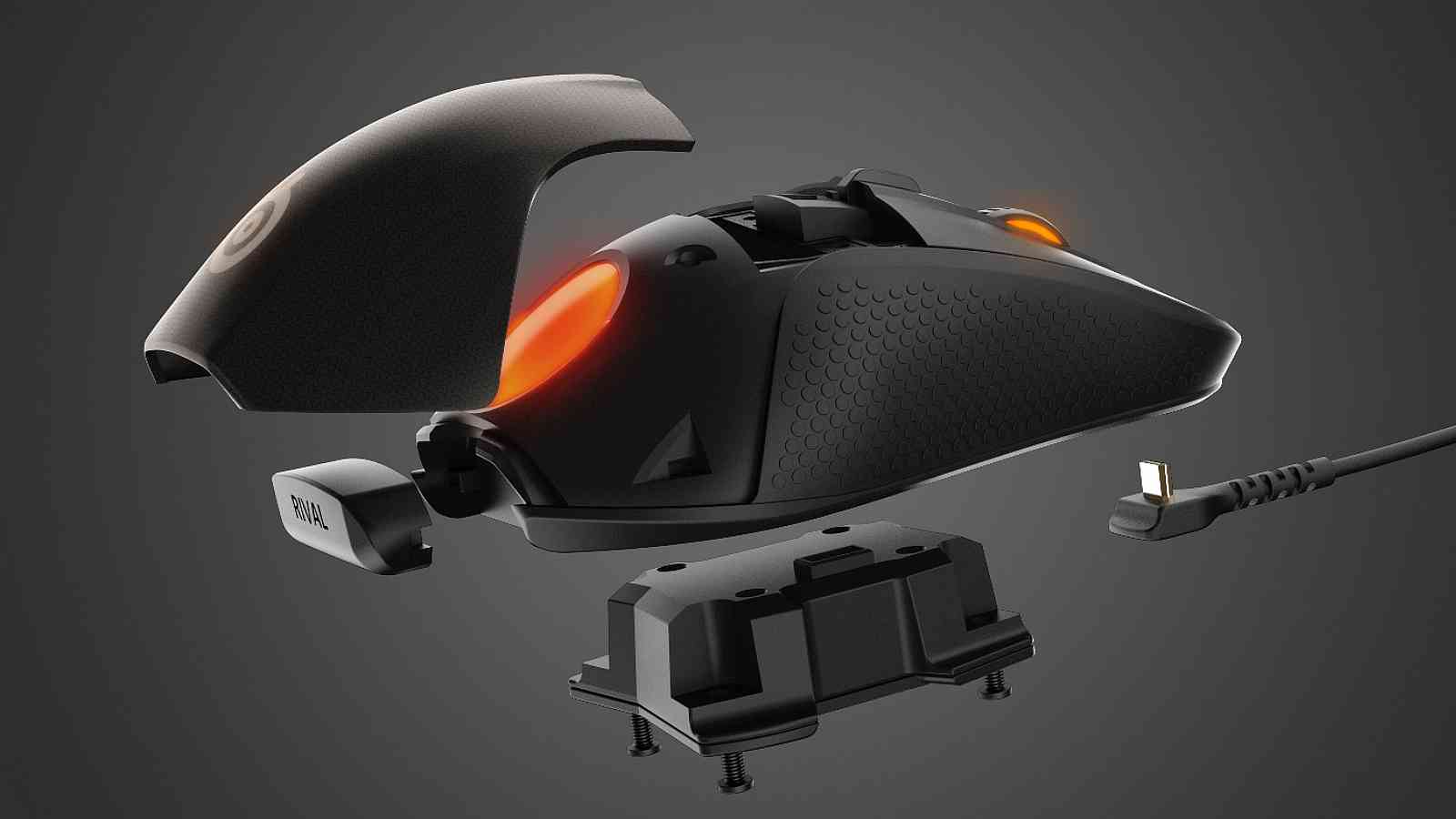 Recenze: SteelSeries Rival 700 – myš, která má displej, vibrace a vyměnitelné části