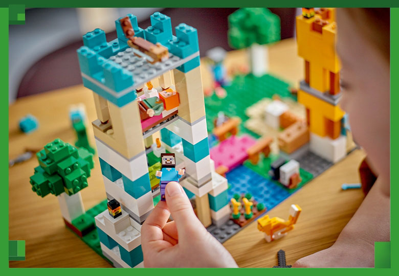Vrhněte se do kostičkovaného dobrodružství s novými stavebnicemi LEGO Minecraft