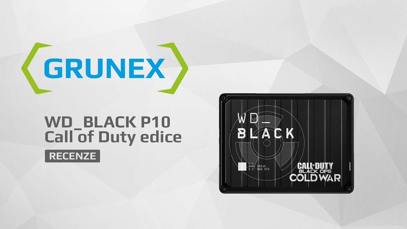 Recenze: WD_BLACK P10 Call of Duty edice - externí disk nejen pro konzole