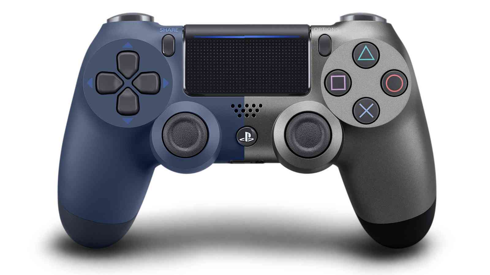 Půlnoční modrá a ocelová jsou nové barvy PlayStation 4 gamepadů