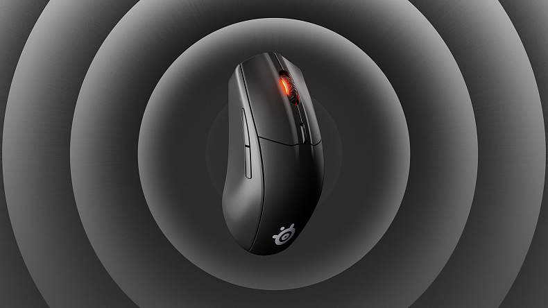 Bezdrátová myš SteelSeries Rival 3 s dlouhou výdrží baterie