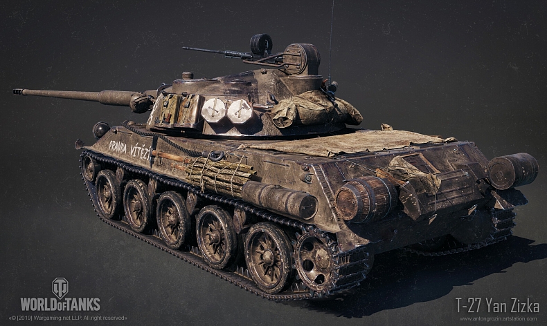 [WoT] Škoda T 27 v kabátu Jana Žižky