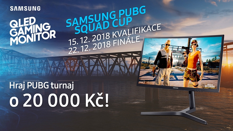 Zapoj se do SAMSUNG PUBG Squad Cupu o pořádně tučný prizepool