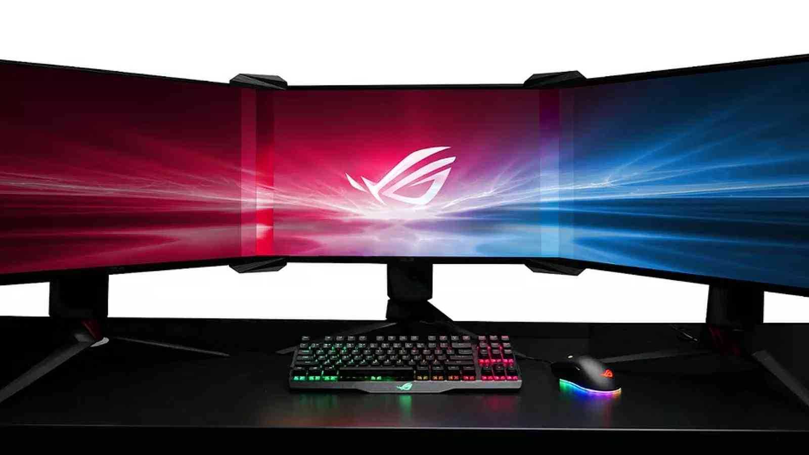 Představená vychytávka od Asus dokáže spojit obraz monitorů [Aktualizováno]