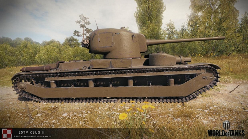 [WoT] Na supertestu je polský tank 25TP Ksust II