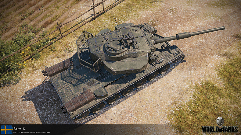 [WoT] Změna technických parametrů tanku Strv K