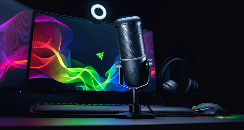 Razer uvádí prémiový mikrofon Seiren Elite