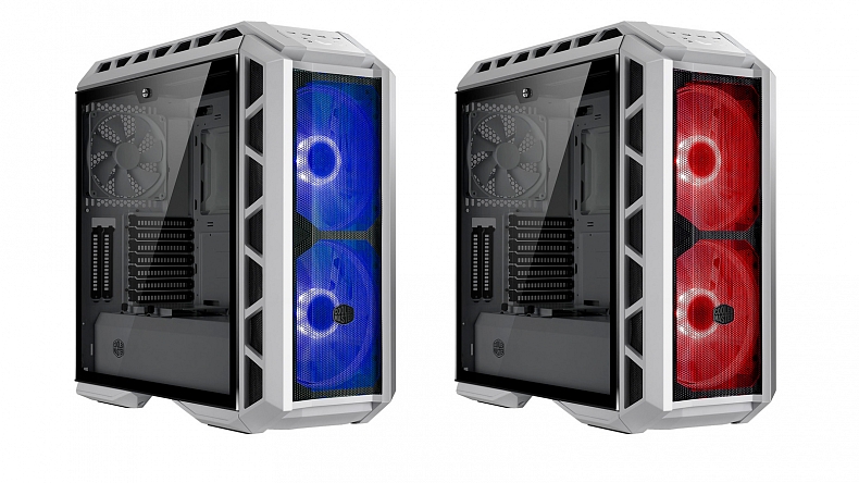 Bílé provedení počítačové skříně Cooler Master  MasterCase H500P přichází na trh