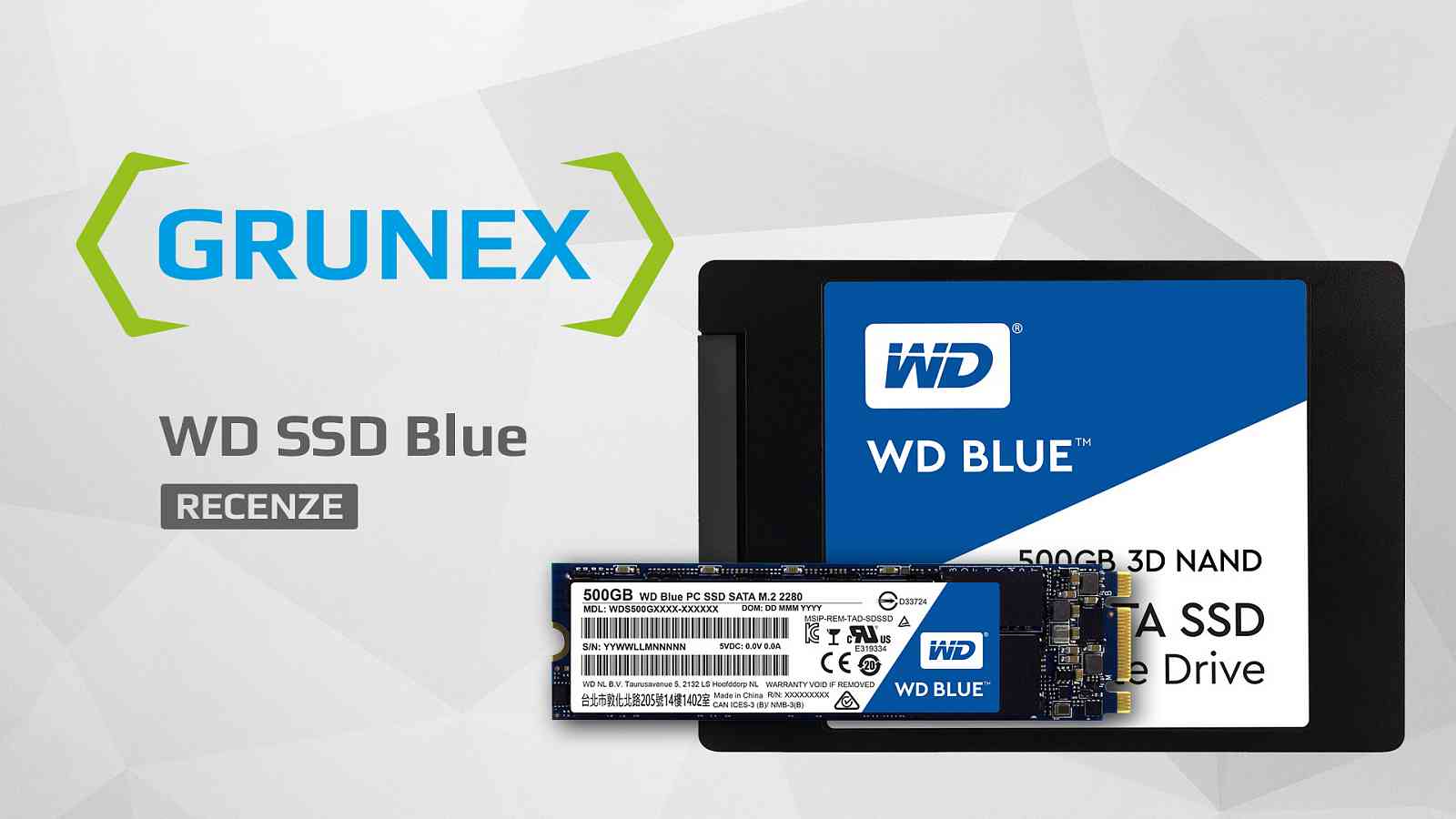 Recenze: SSD disky WD Blue M.2/SATA - tmavomodrý svět