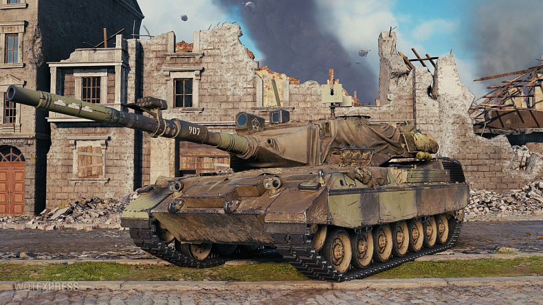 [WoT] Historický 3D styl pro tank Lion