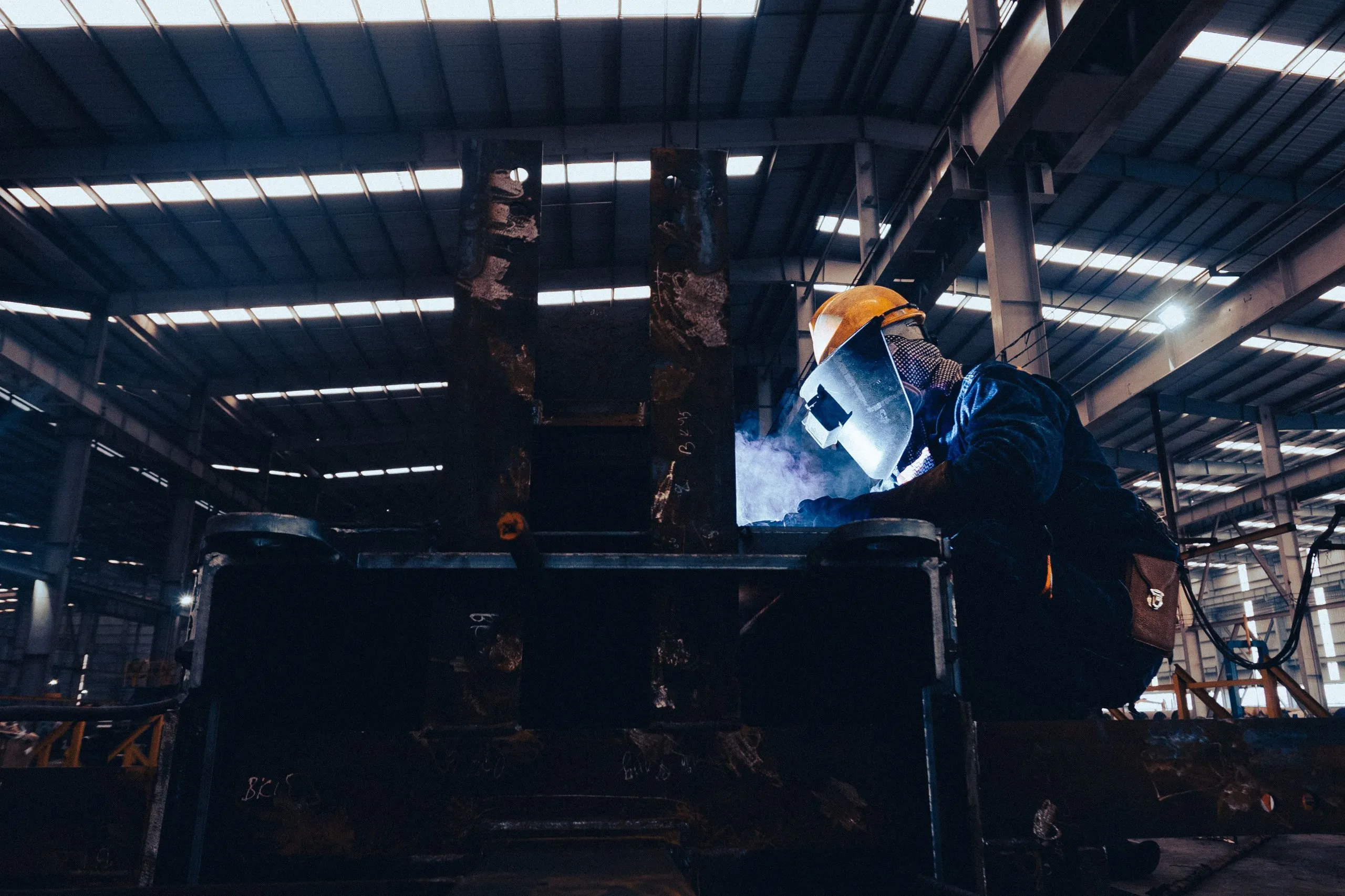 Equipo de Grupo Cienco trabajando en obra industrial