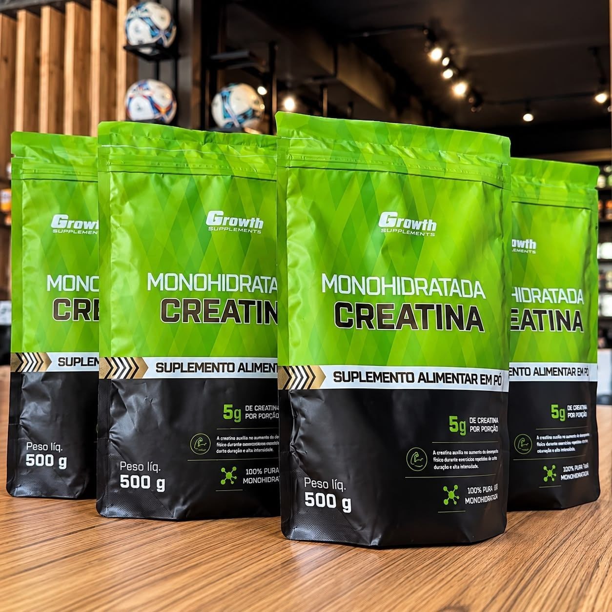PACOTÃO COM 500G GROWTH

Creatina Monohidratada 500g Pouch -