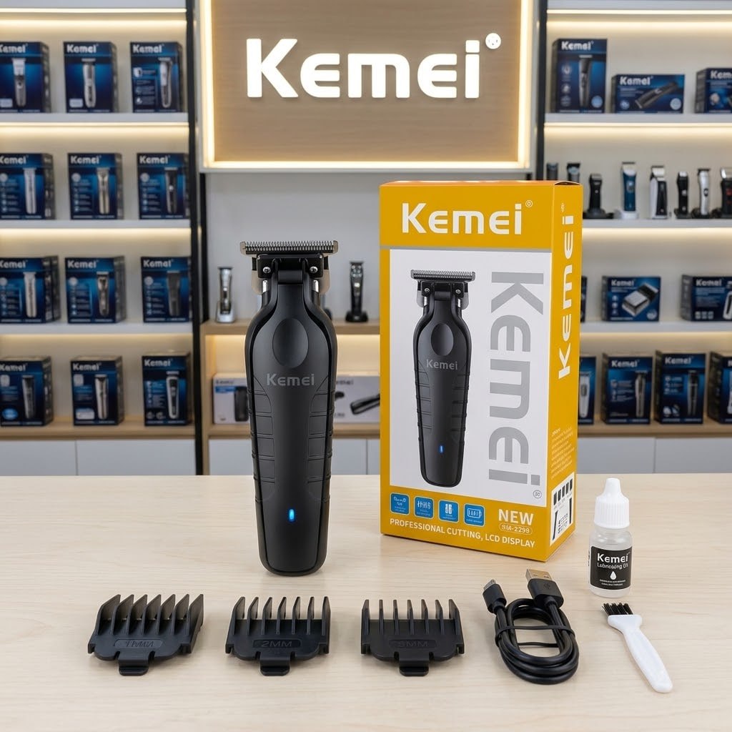 COM ESSA JA DA PRA TU PARAR DE IR NO BARBEIRO

Kemei Maquina