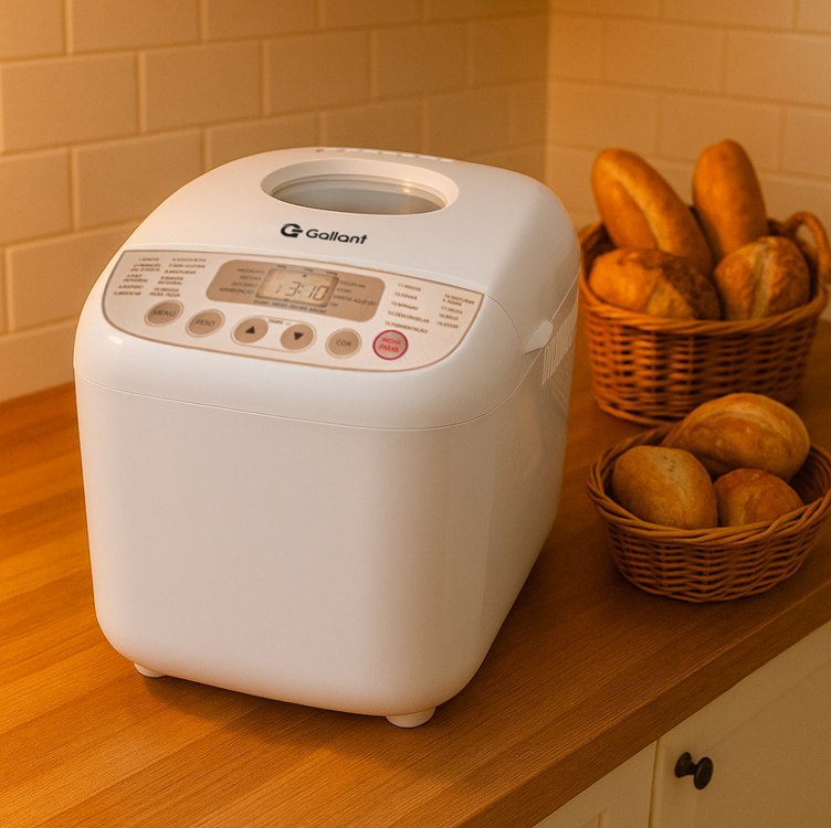 PÃO FRESQUINHO FEITO EM CASA

Panificadora 19 Programas Gall